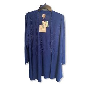 Anne Klein Plus Size Long Cardigan